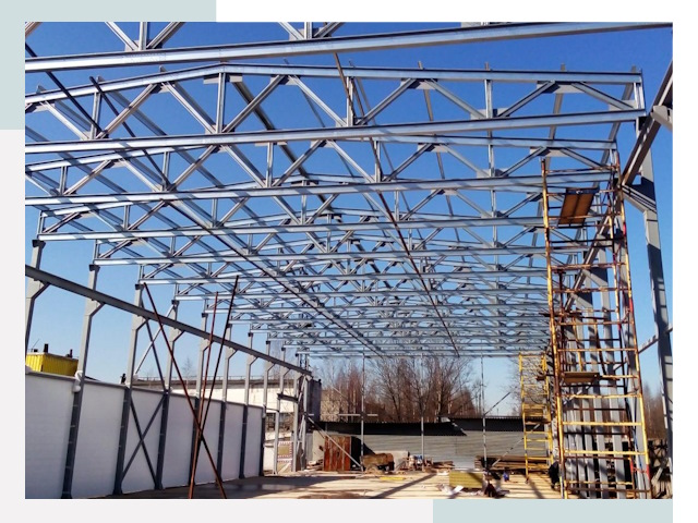 Строительство цехов в Тейково от 652 руб. под ключ