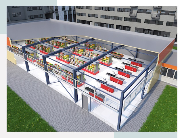 Строительство магазинов в Тейково от 652 руб. за м²