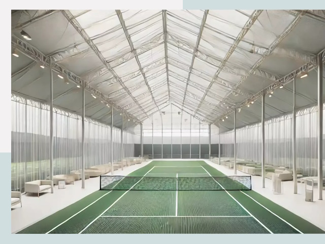 Строительство теннисных кортов в Тейково