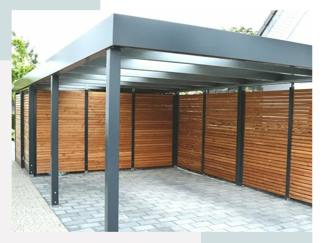 Навесы для парковки в Тейково