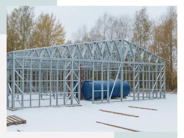 Металлические ангары в Тейково