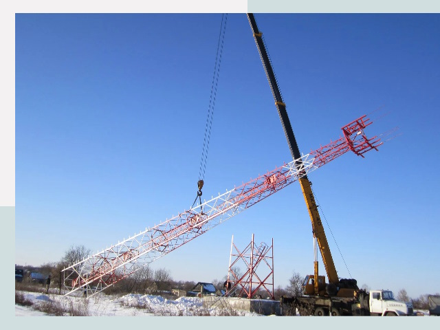 Строительство башен связи в Тейково от 652 руб.