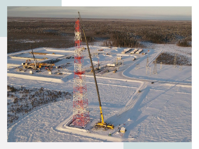 Мачты связи в Тейково