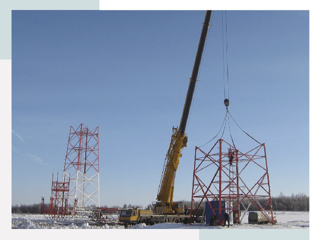 Монтаж вышек связи в Тейково