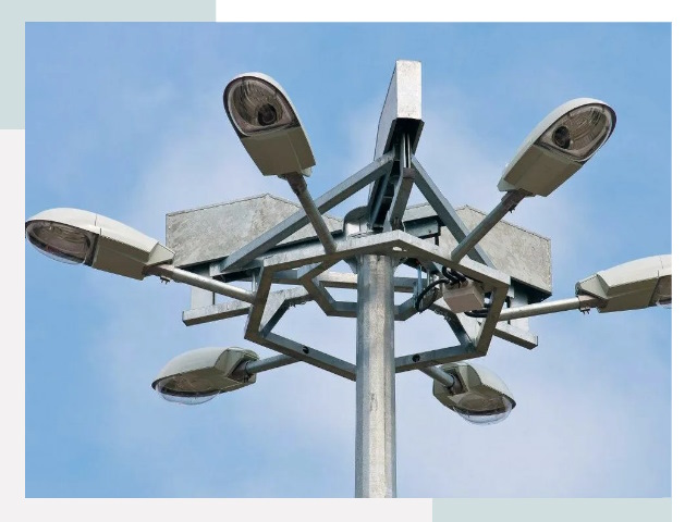 Монтаж осветительных мачт в Тейково