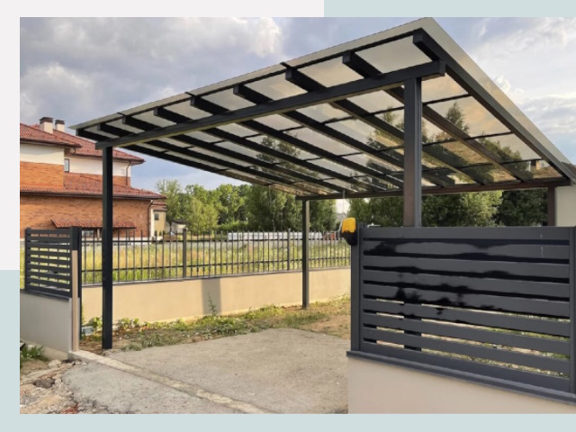 Металлические навесы в Тейково от 652 руб. за м²