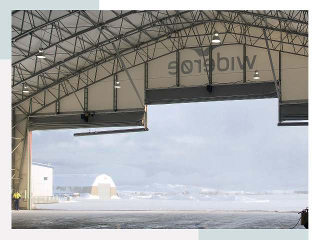 Ворота для ангаров в Тейково