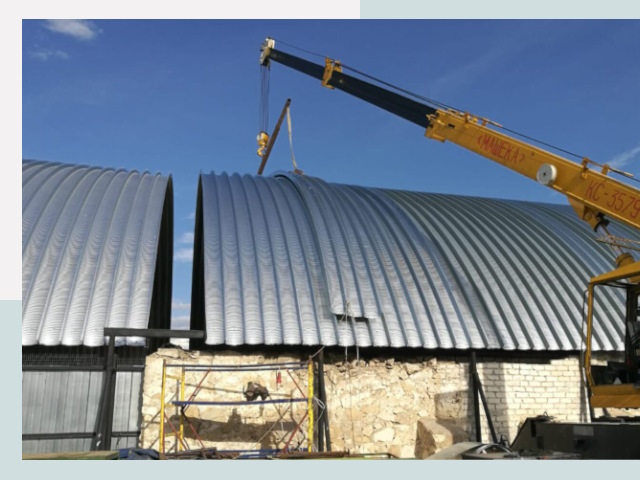 Реконструкция ангаров в Тейково от 652 руб.