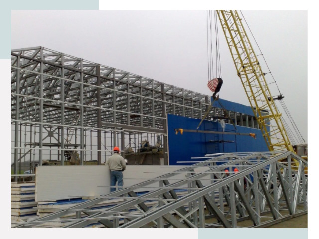 Монтаж ангаров в Тейково